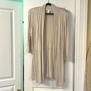 3/4 sleeve White House black market cardigan long